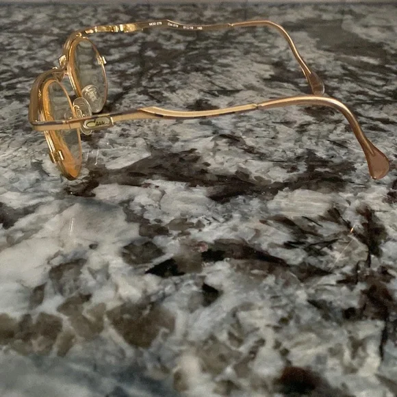 Cazal vintage gold eyeglasses